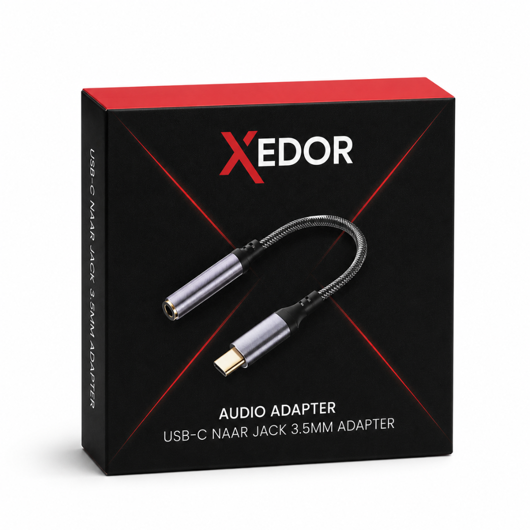 Xedor Audio USB-C naar AUX Adapter