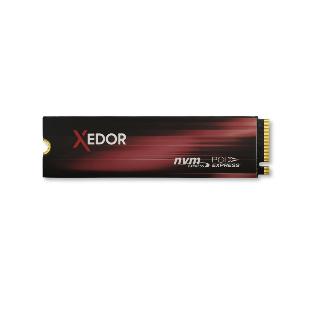 Xedor XR75 NVMe SSD met heatsink – grafeencoating en aluminium koeling