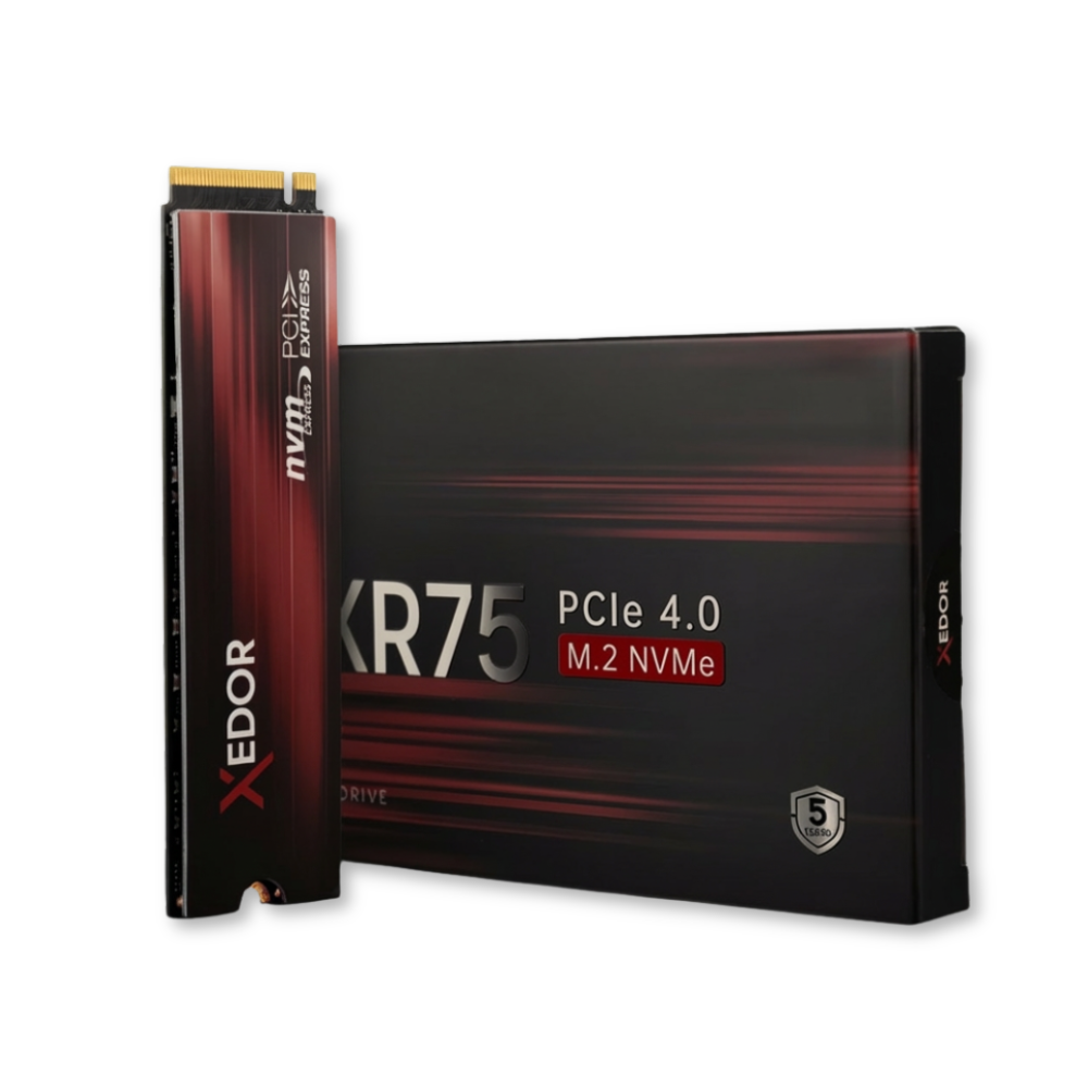 Xedor XR75 interne NVMe SSD PCIe 4.0 – high-performance opslag voor PS5 en pc