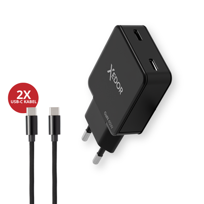 Xedor Charge 45W USB-C Snellader met 2 Meter Kabel