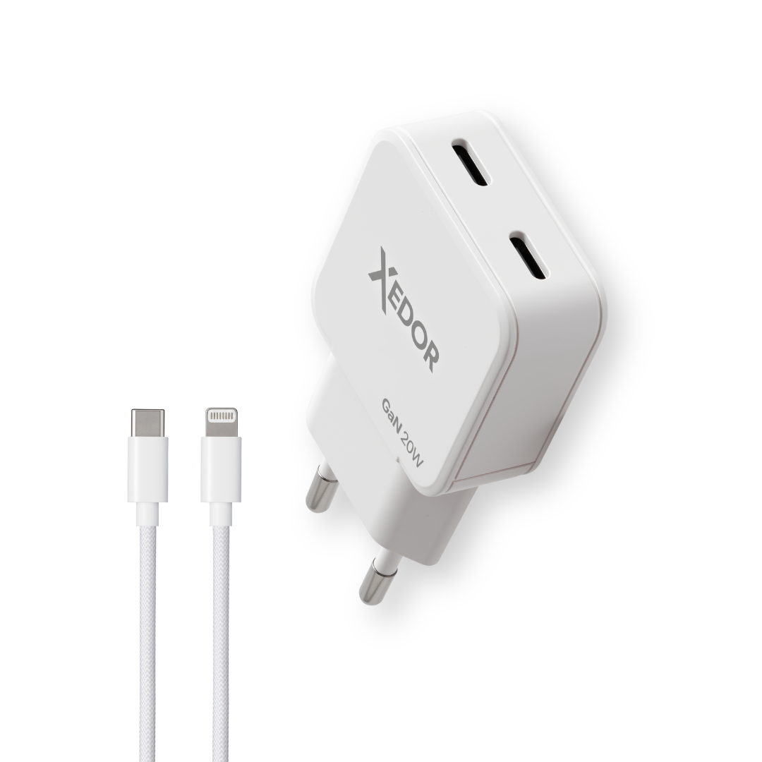 Xedor Charge 20W Snellader met 2 Meter Kabel