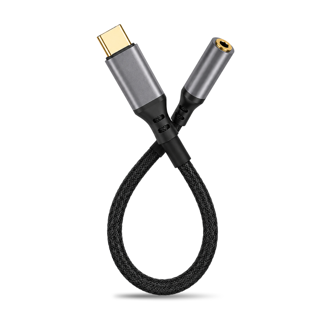 Xedor Audio USB-C naar AUX Adapter