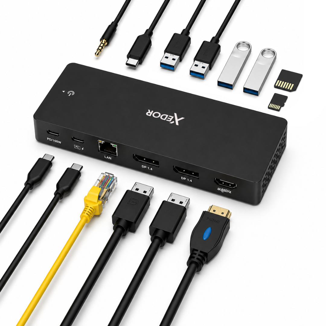 Xedor Dockr Docking Station Laptop 4K60Hz en PD100W