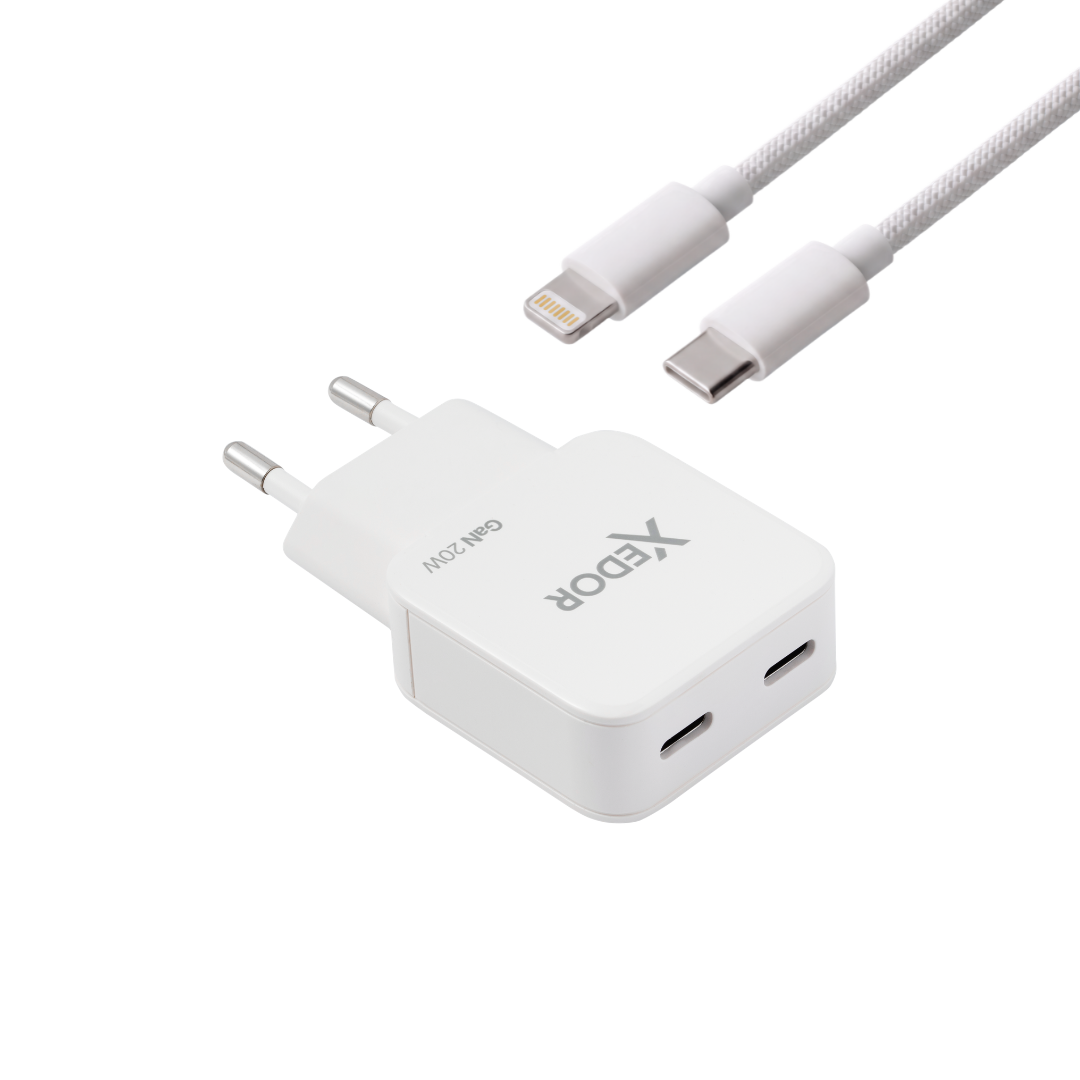 Xedor Charge 20W Snellader met 2 Meter Kabel