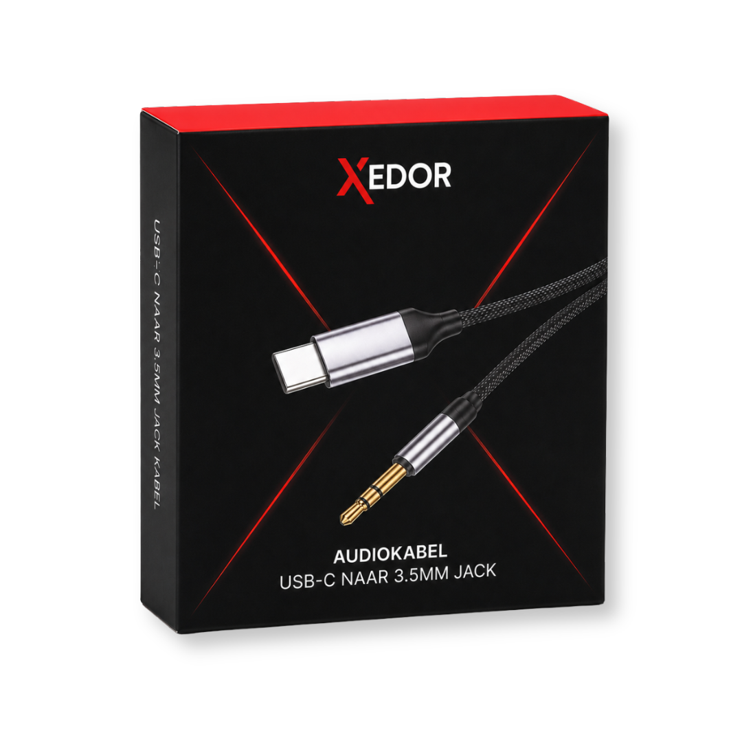 Xedor Audio USB-C naar AUX Kabel