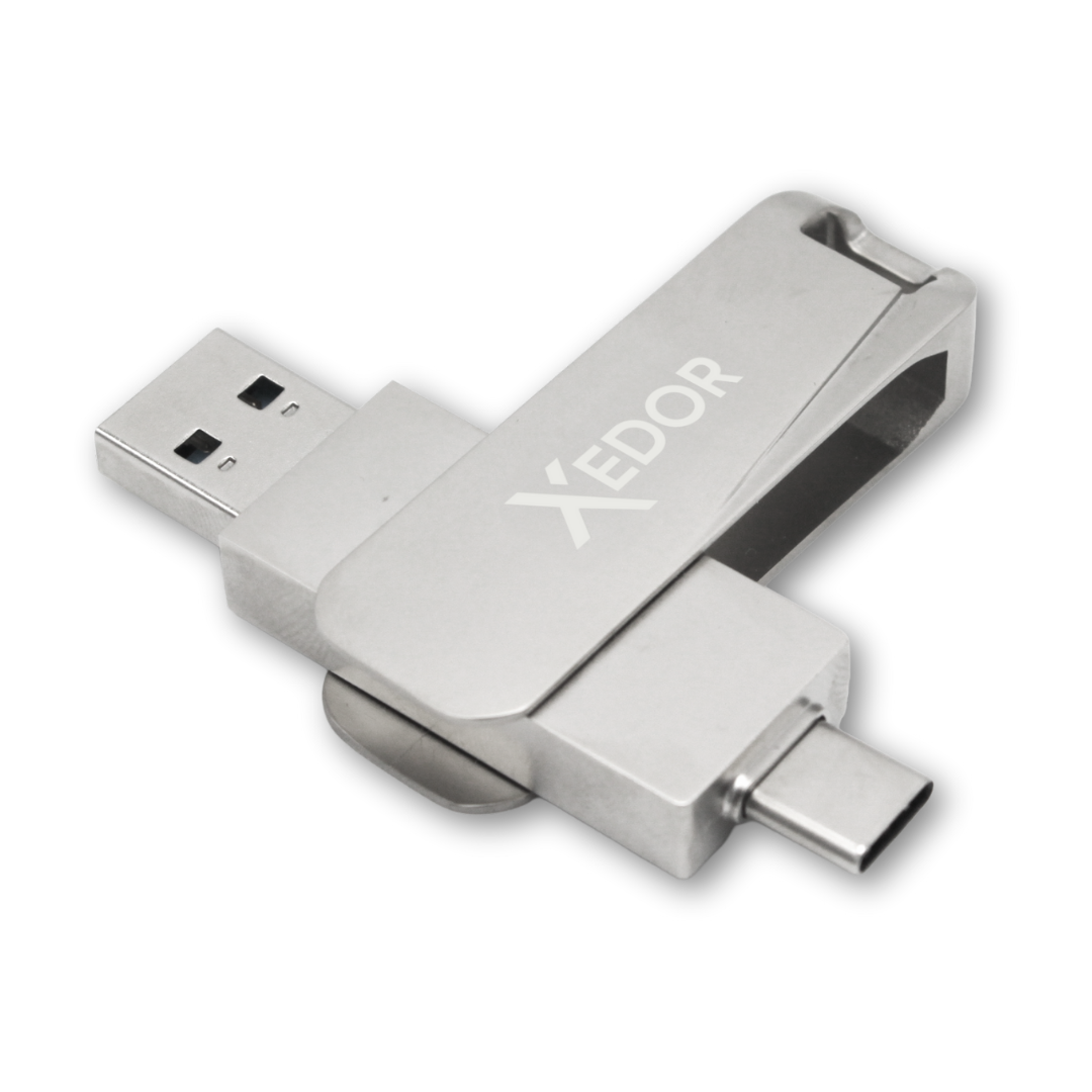 Xedor Base USB Stick met USB-C & USB-A