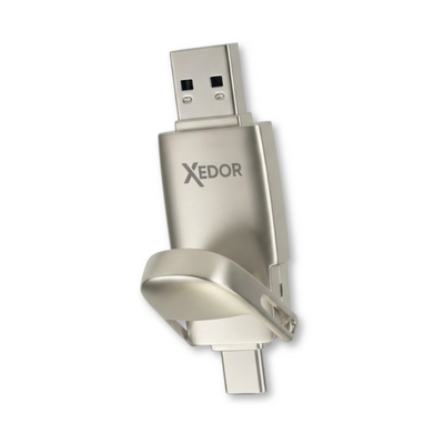 Xedor Pro USB-stick met USB-A en USB-C – snelle en professionele dataopslag